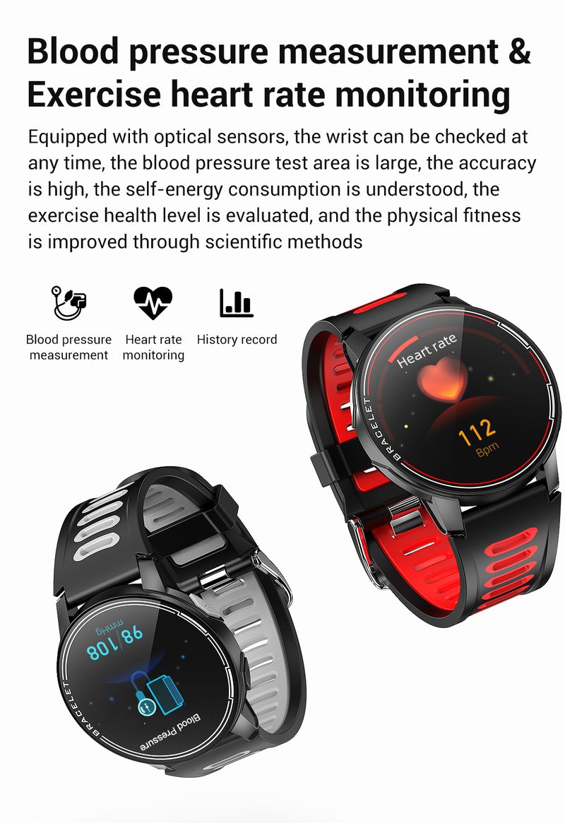 L6 Round Smart Watch